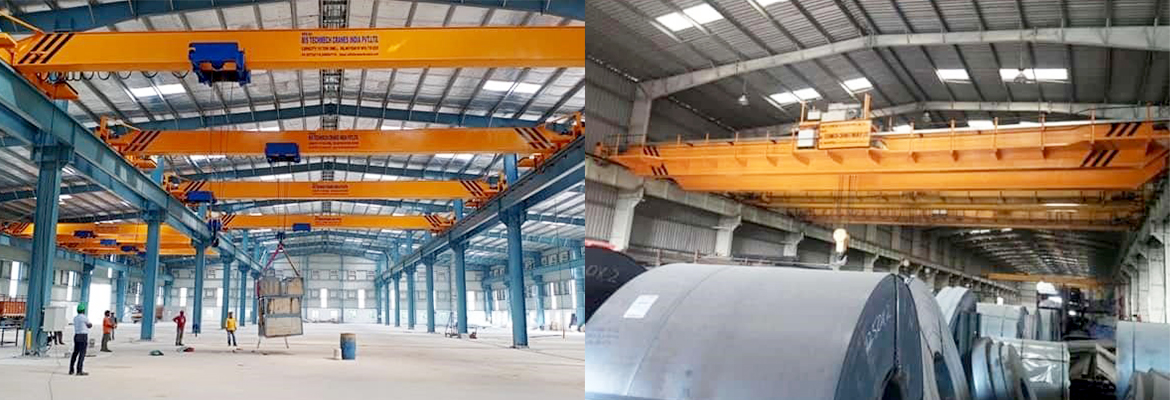Single and Double Girder EOT Cranes Applications - Techmech